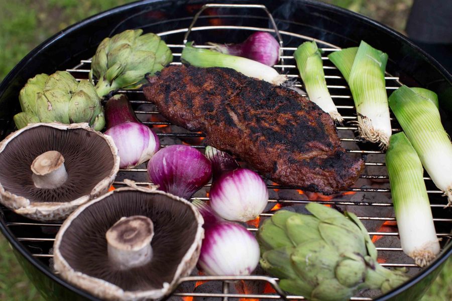 Summer Grilling,<br/>Sun Basket Style
