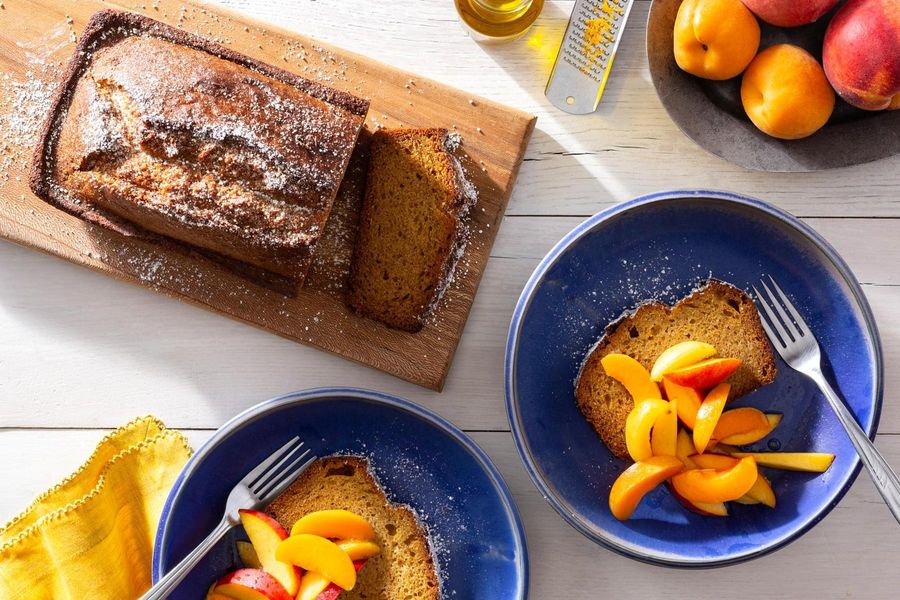 This Gluten-Free Olive Oil Cake is a Canvas for the Best End-of-Summer Fruit