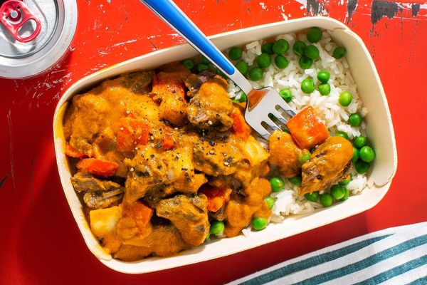 Braised beef panang curry