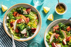 Burmese salmon salad with lemongrass and apple