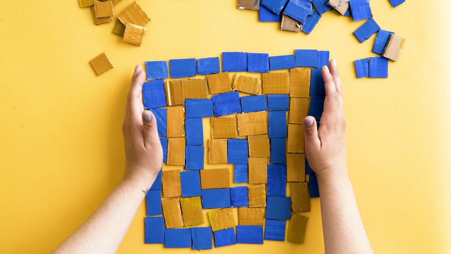 Cardboard Tile Puzzles