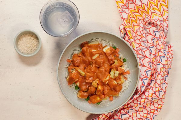 Paneer Tikka Masala with Pilaf Rice