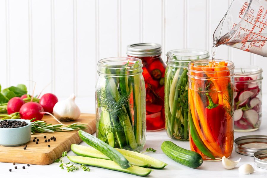 Hassle-Free Refrigerator Pickles