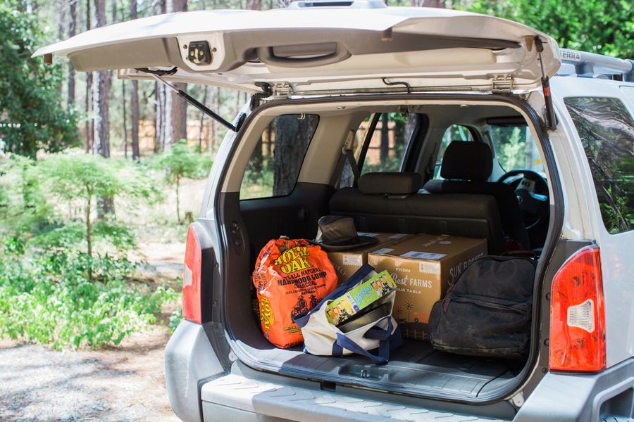 Sun Basket Goes Camping