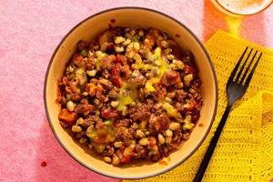 White bean turkey chili