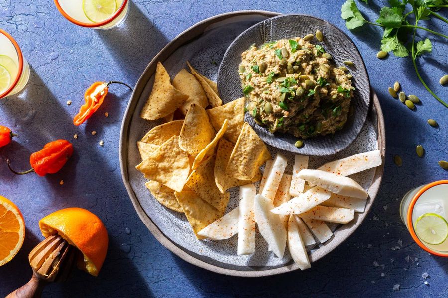 Pumpkin Seed Salsa (sikil p'aak) Recipe
