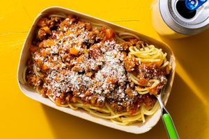 Spaghetti alla beef Bolognese