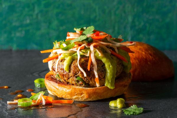 Saigon beef sliders with carrot-cabbage slaw