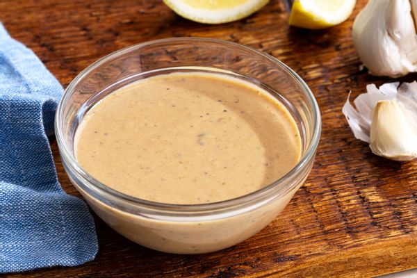 Sun Basket organic vegan Caesar dressing