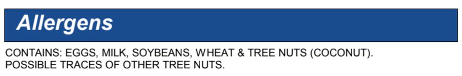 Allergen Information Picture