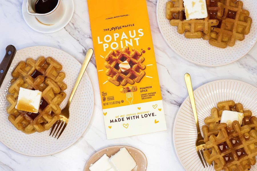 Pumpkin Spice Waffles, Gluten-free (6 count)