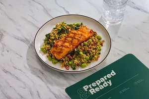 Teriyaki Salmon & Grain Bowl