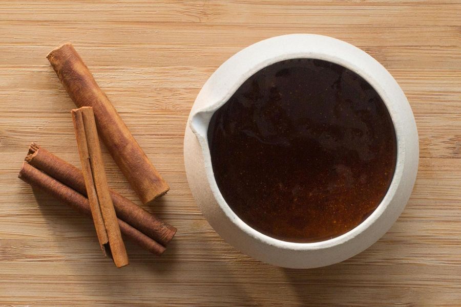 Cinnamon-maple vinaigrette