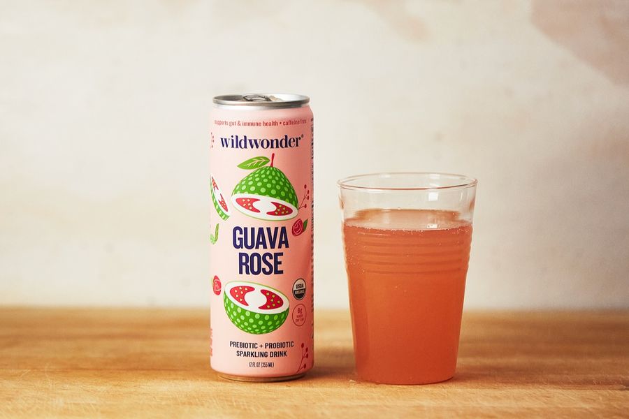 Guava Rose Prebiotic Sparkling Beverage