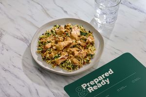 Grilled Chicken Strogonaff with Harvest Rice Blend