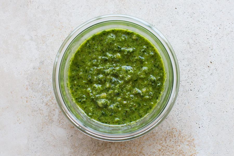 Basil-mint pesto