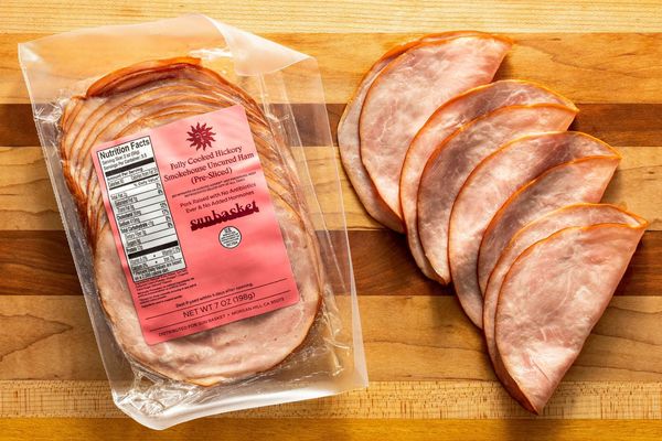 Cooked Uncured Sliced Hickory Ham
