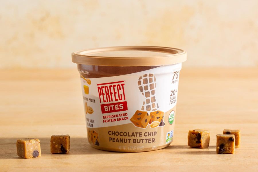 Organic chocolate chip peanut butter bites