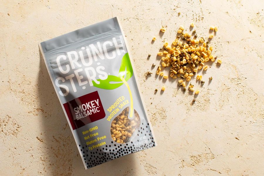 Smokey balsamic sprouted protein snack