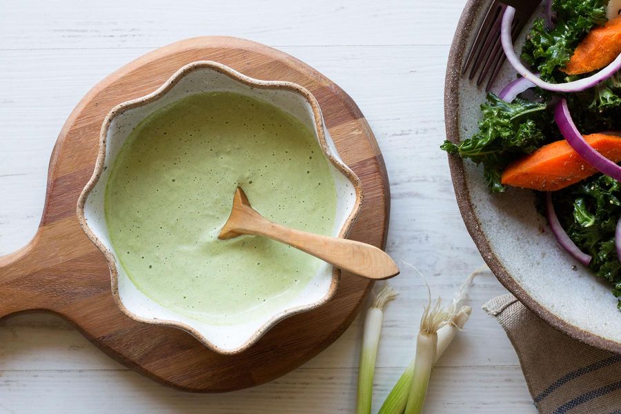 Green Goddess Salad Dressing - The Suburban Soapbox