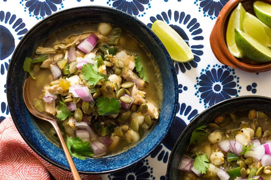 chicken pozole