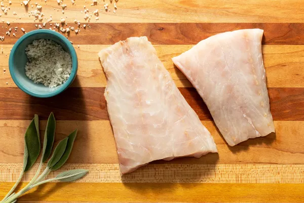 Wild skin-on snapper fillets