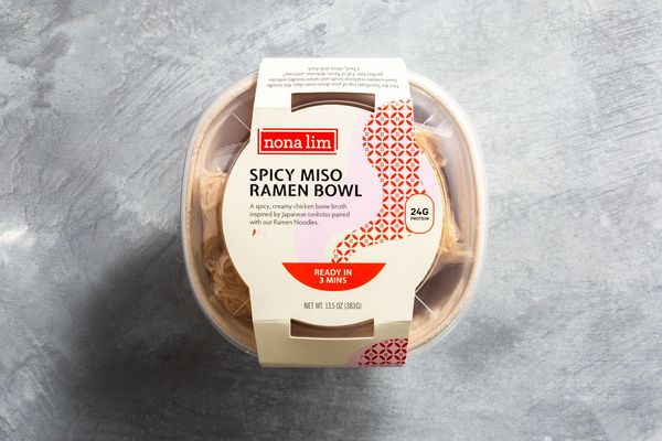 Spicy miso ramen bowl