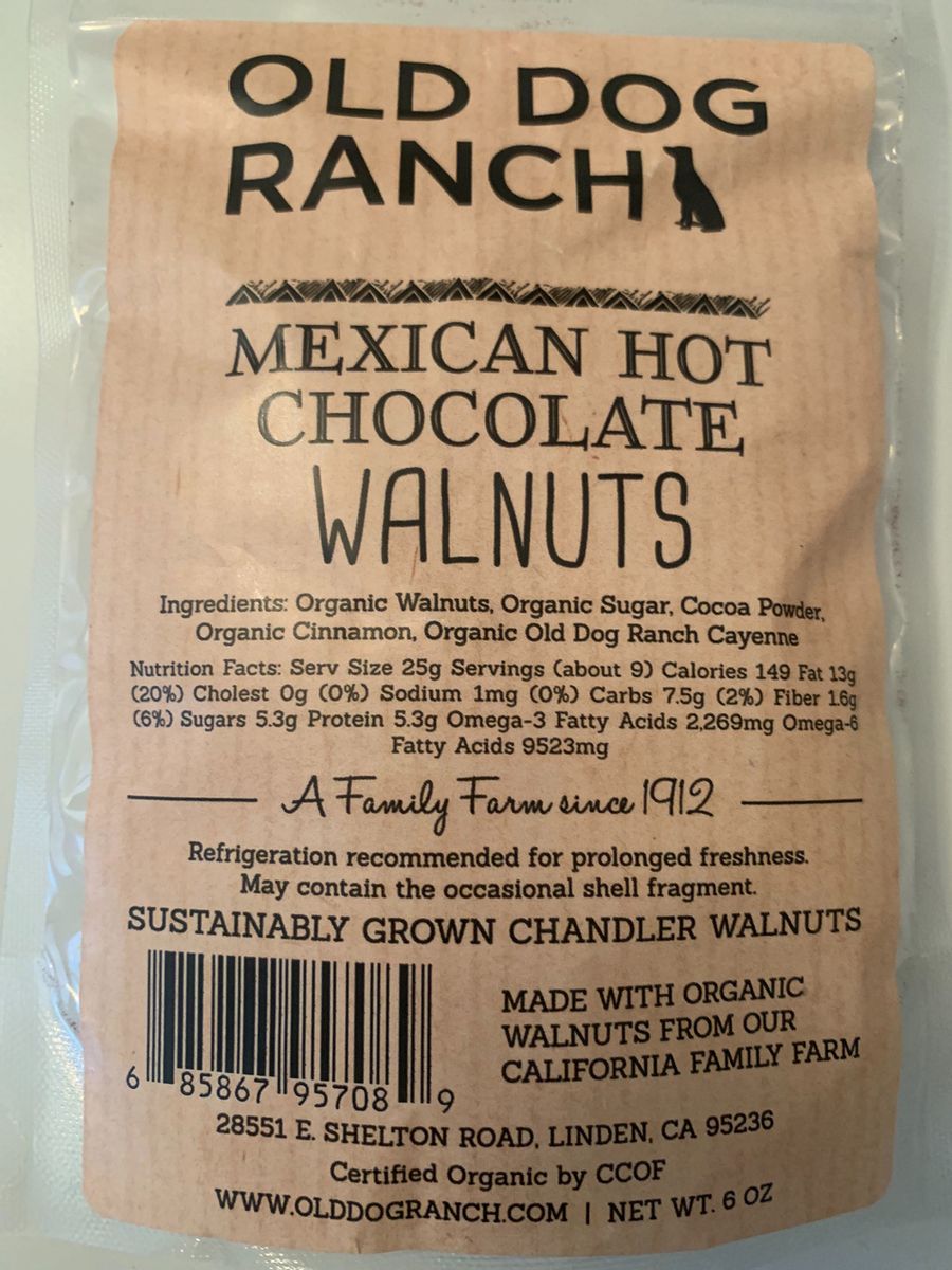 Mexican Hot Chocolate Walnuts Nutrition