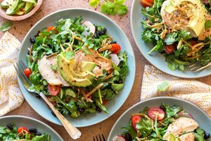 Southwestern grilled chicken salad