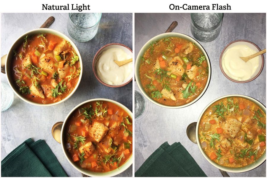 Natural light versus flash photography with your phone