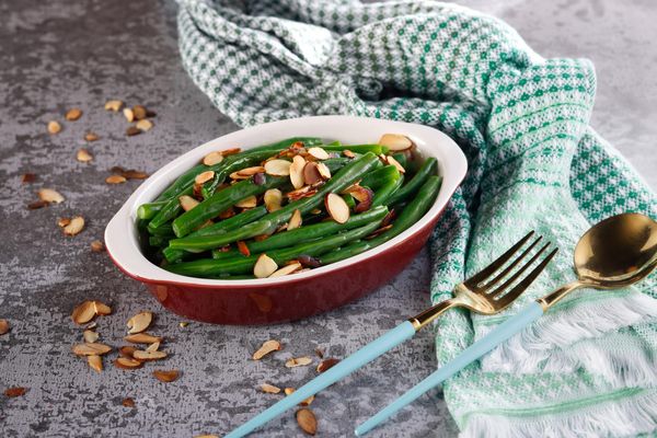 Green Beans with Maple Butter and Almonds