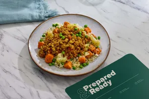 Curried Beef Bowl with Basmati Rice