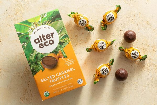 Organic Salted Caramel Truffles