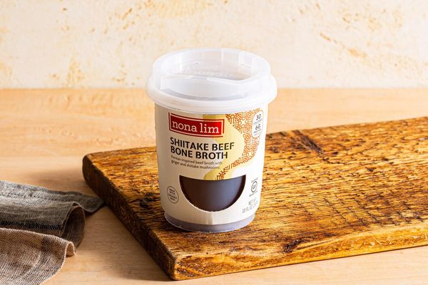 Shiitake beef bone broth