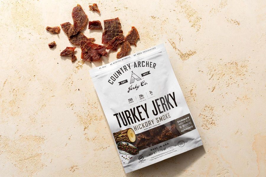 Hickory smoke turkey jerky