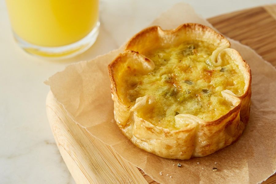 Petite Ham and Cheese Quiche (2 count)