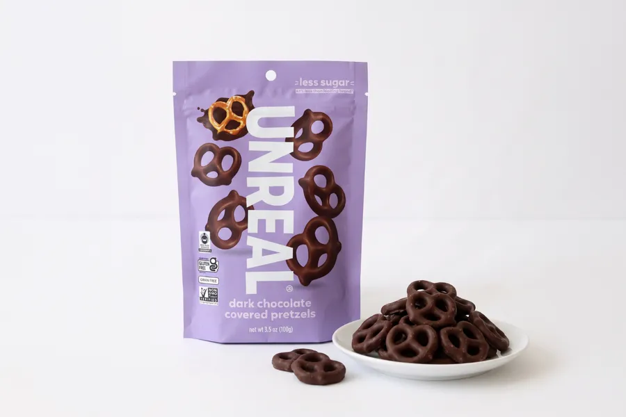 Unreal Dark Chocolate Covered Pretzels