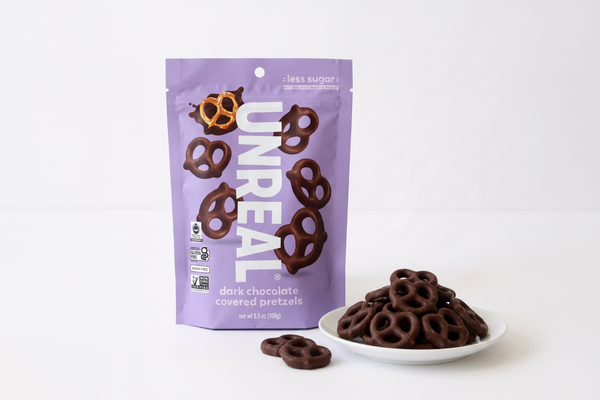 Unreal Dark Chocolate Covered Pretzels