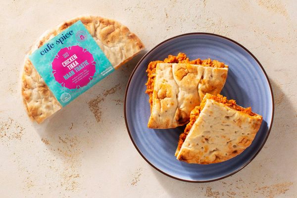 Chicken Tikka Naan Toastie