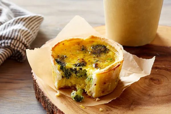 Petite Broccoli and Cheddar Quiche (2 count)
