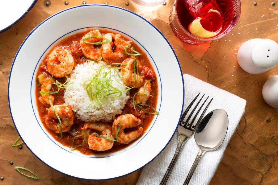 New Orleans–style shrimp Creole
