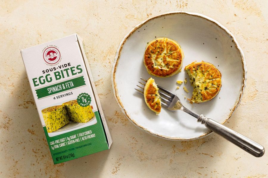 Spinach & Feta Egg Bites Recipe