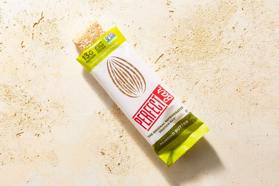 Gluten-free almond butter protein bar
