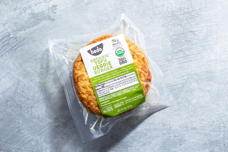 Organic tofu veggie burgers (2 count)
