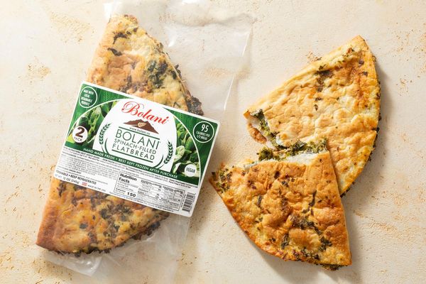 Spinach-Filled Flatbread