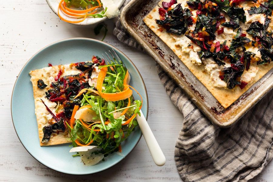 White bean and ricotta flatbreads 