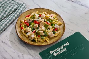 Creamy Pesto Chicken Bake