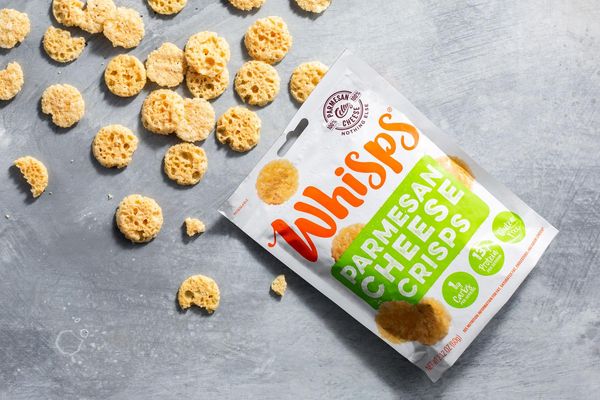 Parmesan cheese crisps