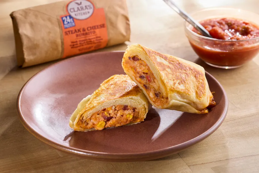 Steak and Cheese Burrito