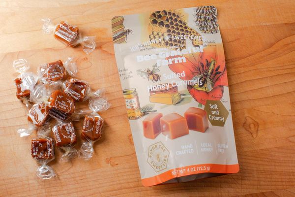 Salted Honey Caramels